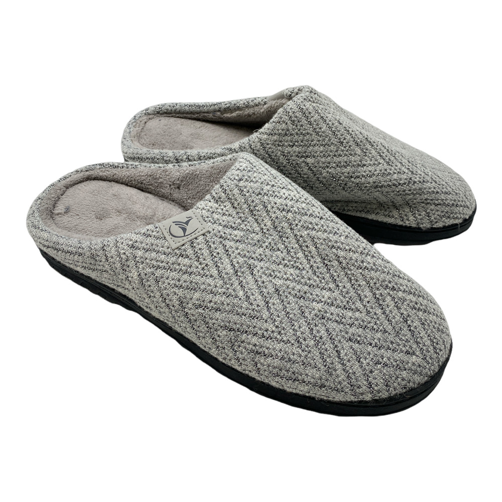 Sparkle Memory Foam Slippers Size Large